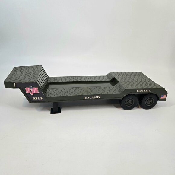 Vintage Y2K GI Joe Green Flatbed ONLY #5213 For Semi Truck Pull Out Ramp - Picture 1 of 12